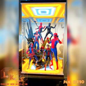 Spider man 模型展示盒